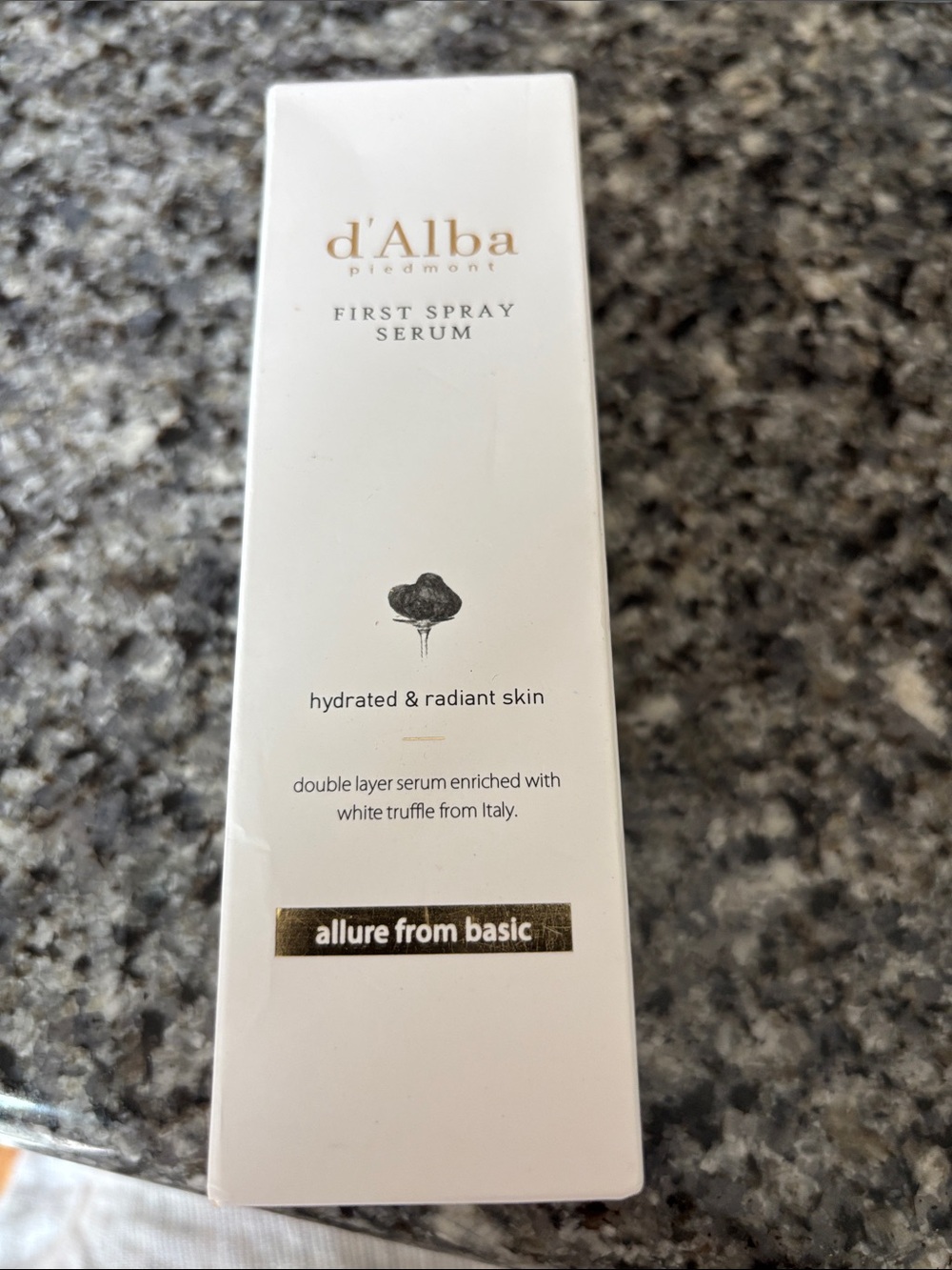 d’ Alba First Spray Serum — White truffle serum spray